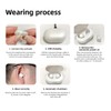 1 Pair Ear Canal Magnetic Charging Hearing Aids Intelligent Noise
