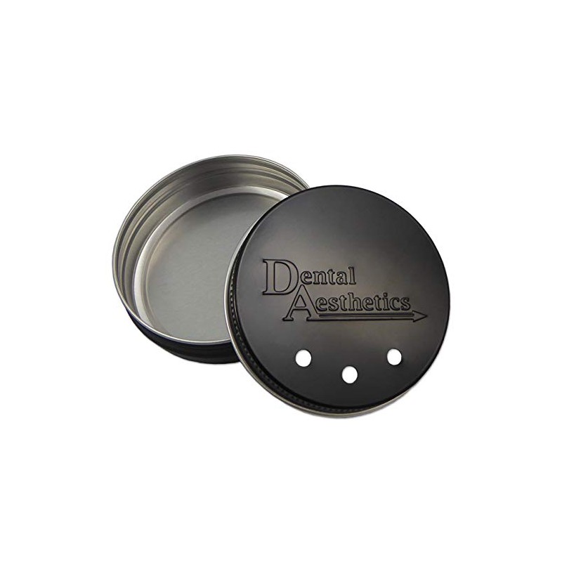 1 x Metal Retainer Case ~ Black or Silver Box