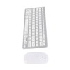 Keyboard Mouse Set 2.4G Wireless 78 Keys USB Thin Etched