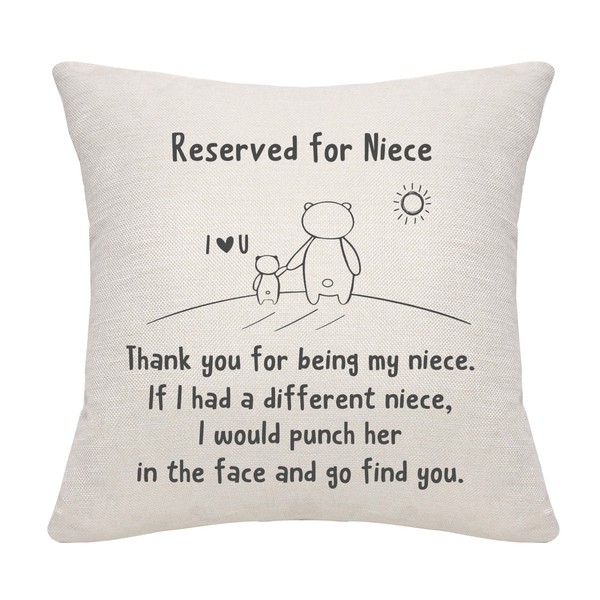 Bommex Funny Cartoon Cushion Covers Thank You For Being My