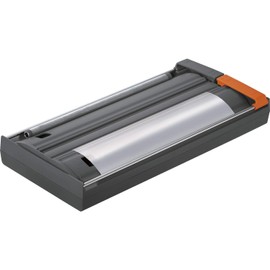Blum AMBIA-Line Foil Cutter ZC7C0000 for Cling Films, Foil Dispenser for Kitchen Drawer, Drawer, Plastic, Orange Grey, Matt, Stainless Steel, 1 Piece, Accessories for Kitchen Utensils