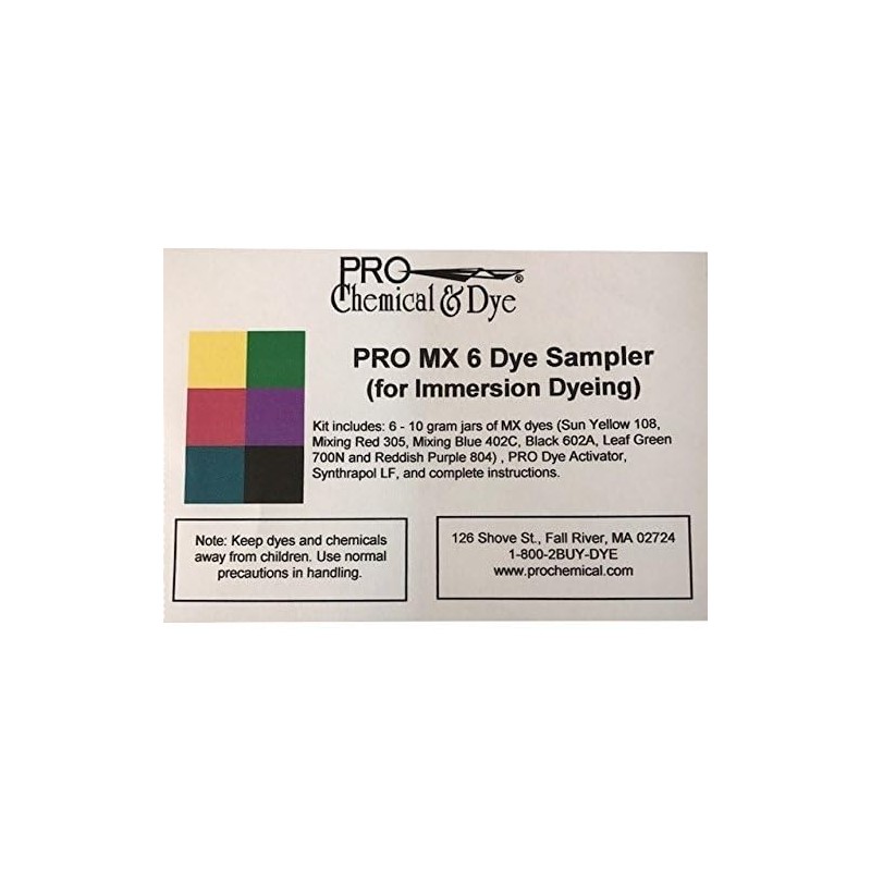 MX Reactive 6-Dye Sampler