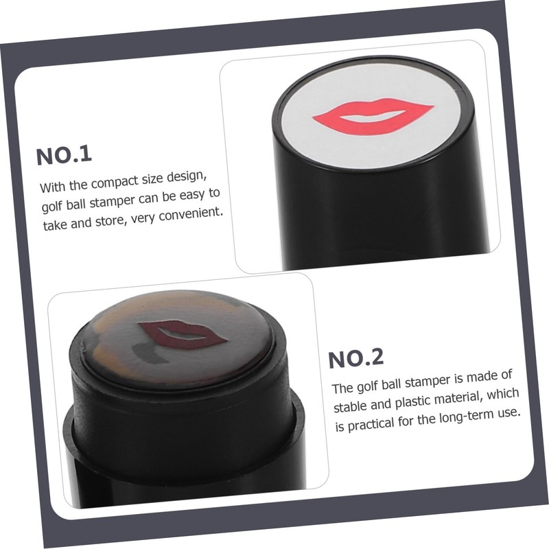 Totority Funny Golf Ball Stamp for Easy Identification Multifunctional Golf