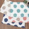 carol & frank Dot 14'' X 20'' Lagoon Cotton Reversible