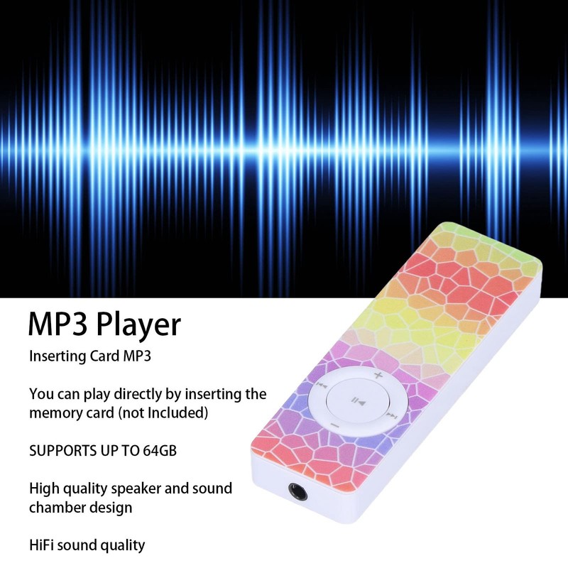 64GB MP3 Player, Portable Music Player with HiFi Sound Quality,