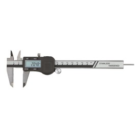 CNC QUALITÄT Digital Vernier Caliper 150 mm DIN 862 Round Depth Gauge