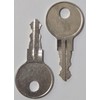 2 Keys Cut to Key Code TM704 for all locks