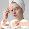 Piriuuo Pack of 10 Make Up Sponges, Round Make Up