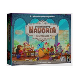 Dranda Games Explorers of Navoria Forgotten Lands Expansion - Asymmetrical Powers, Solo Campaign, and New Content