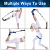 flintronic Yoga Stretching Strap, Stretching Band with 7 Loops, Yoga