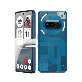 SRSRROP Pack of 3 High Sensitivity Hydrogel Film for Nothing Phone (3a)/(3a) Pro 5G 6.77 Inch, Flexible HD Clear, Fingerprint ID Support, Scratch-Resistant, No Bubbles