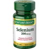 Nature's Bounty Selenium 200 mcg Natural High Selenium Yeast, 100
