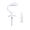 sourcing map 2pcs Curtain Tieback Hooks, Stainless Steel Tassel Curtain
