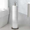 Toilet Roll Holder Stand (with Reserve Function), Free Standing Toilet