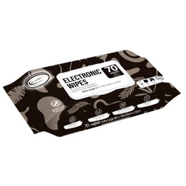 Air Jungles Electronic Cleaning Wipes 70 Count, Screen & Electronics Cleaner for Phones, Laptops, Tablets, Glasses, Keyboards, TV, Camera Lens, Gadgets, Streak-Free, Quick-Dry