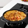 S·KITCHN Cast Aluminum Griddle Pan for Stovetop with Lid -