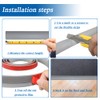 Floor Transition Strip Self Adhesive Carpet & Flooring Transitions Edging