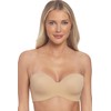 Dominique Women's Bella Seamless Hidden Underwire Strapless Bra (32B-48DD/E) -