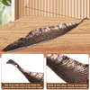 Set of 4 Incense Sticks Holders, Leaves and Snails Incense