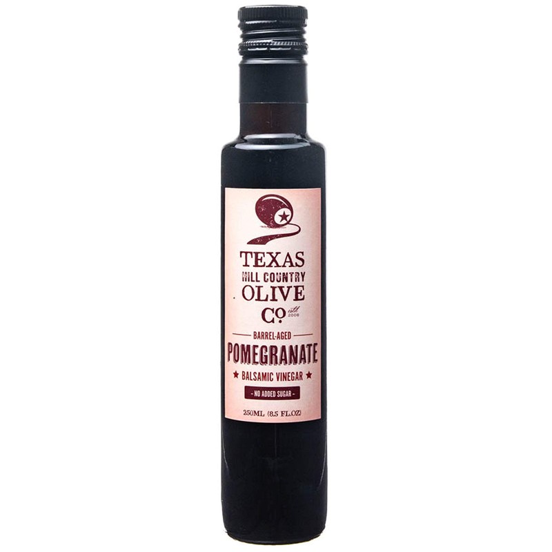 Pomegranate Balsamic Vinegar - Gourmet Barrel Aged Infused Balsamic Vinegar