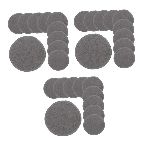 TOVINANNA Sets Bamboo Fiber Makeup Remover Pads Gentle Face Cleansing