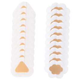 Baluue 20pcs Heel Blister Cushions for Women Comfortable Foot Patches Anti-wear Heel Pads Transparent Design for Prevent Rubbing Sliding Easy to Use Foot Blister Tape