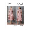 Vogue Misses' Dress Sewing Pattern Kit by Badgley Mischka, Design