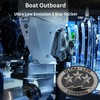 QuickMarine 2 Pcs Marine Ultra Low Emission 3 Star Decal