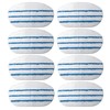 8 Pack Steam Mop Pads for PurSteam ThermaPro 10-in-1 Steam