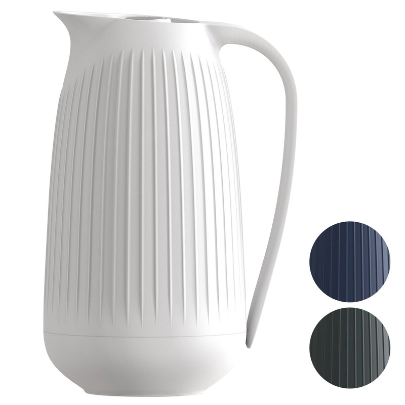 Kähler Hammershøi Insulated Jug 1.0 L with Button Function for