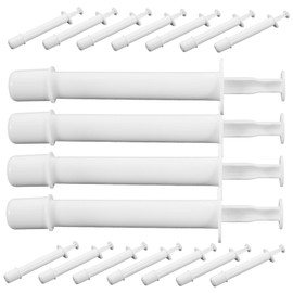 Zerodeko 50pcs Disposable Applicator Tubes for Women Transparent Gel Injector Easy Push Design for Safe Liquid Application for Daily Use and Female Care