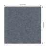 24" X 24" Peel and Stick Carpet Tiles, 15 Pack/58
