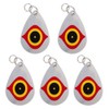 Cainda 5 Pack Horrible Predator Eye to Scare Birds Away,