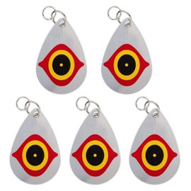 Cainda 5 Pack Horrible Predator Eye to Scare Birds Away, Birds Deterrent Hanging Devices, Keep Birds Away from Your Barns Garden Windows Warehouse