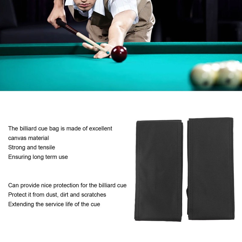 Pool Cue Bag Canvas With Adjustable Strap Pool Cue Case