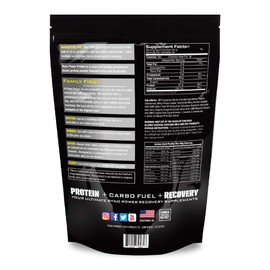 Ryno Power All Natural Whey Protein 2lb (20 Servings) 'Chocolate' - 100% Whey Protein Blend & No Fillers - Non GMO