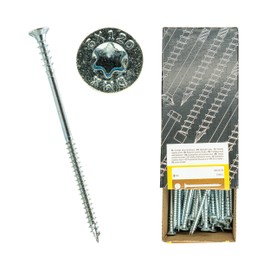 Adjusting Screw 6.0 x 80 mm - Pack of 200 Flat Head Holding Grooves, Torx