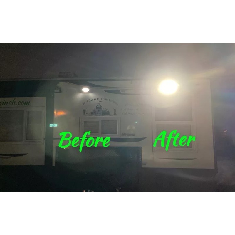 Castle Winch, LLC RV Exterior Light Bar and Mount Upgrade