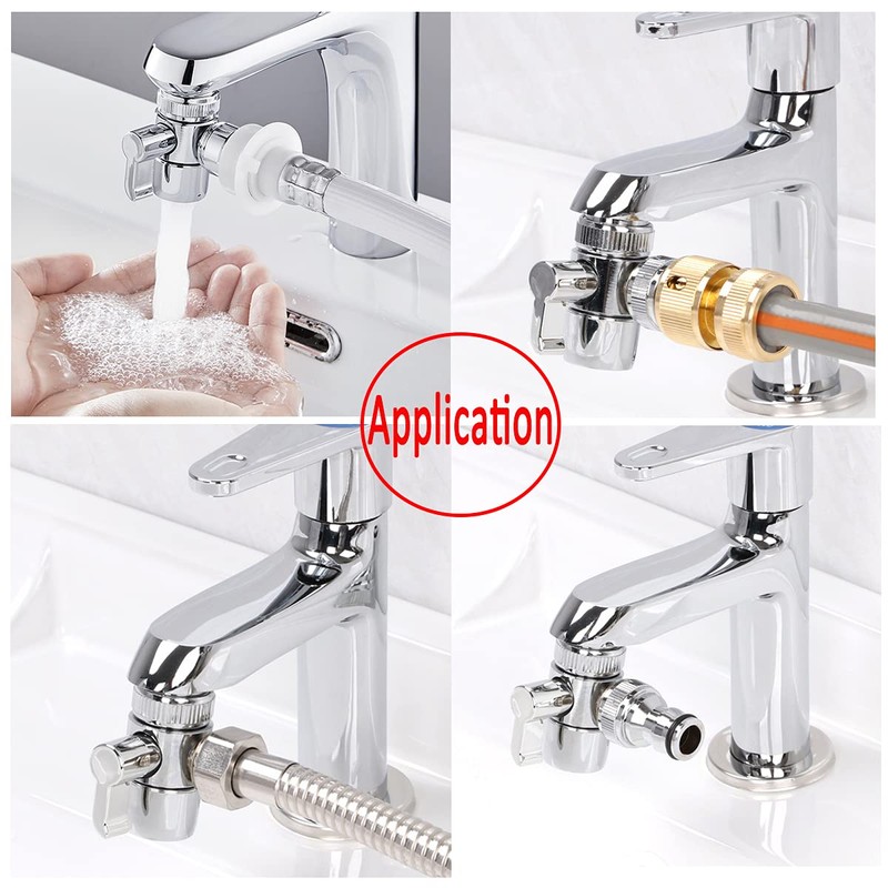 Faucet Valve Diverter Adapter Switch Faucet Adapter Sink Valve Adapter