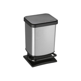 Rotho Paso Pedal Bin 20 L Carbon