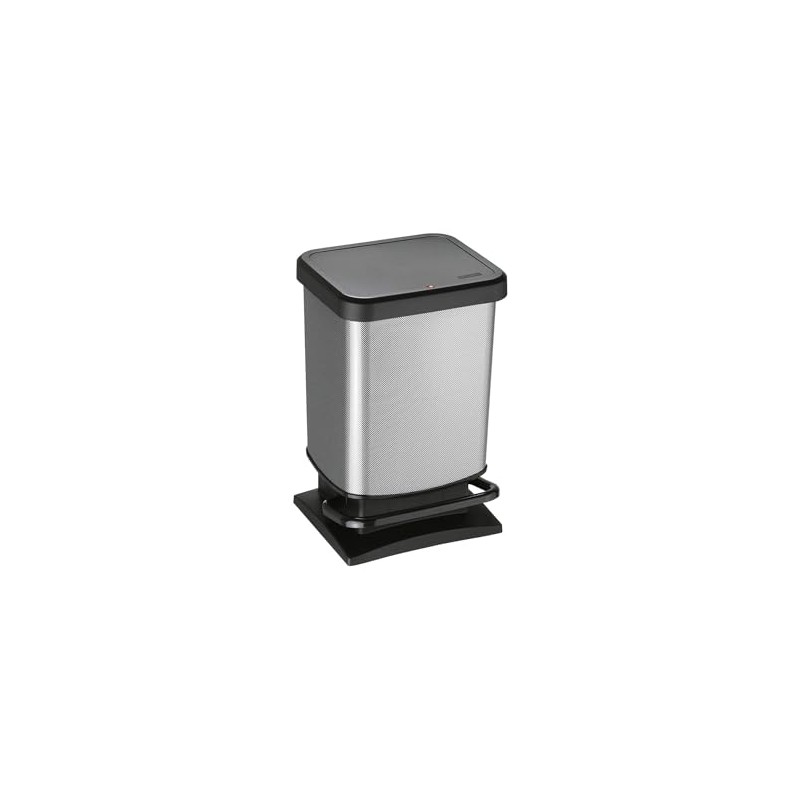 Rotho Paso Pedal Bin 20 L Carbon