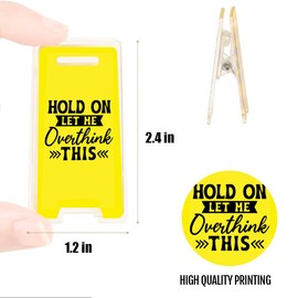 Funny Team Office Gifts, Sarcastic Office Quotes, 4 Pack Acrylic Sticky Note Holder Gift for Colleague Leader Boss Employee Birthday Christmas White Elephant Gifts (Sticky Note Holder-D)