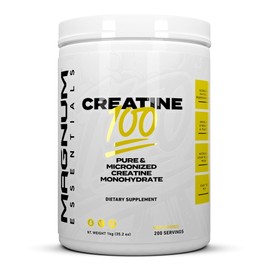 Magnum Nutraceuticals Micronized Creatine 100 – 200 Servings, High-Purity & Fast-Absorbing Creatine Monohydrate for Strength, Endurance & Muscle Growth