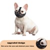 Herrypiggy Short Snout Dog Muzzle with Soft Mesh, Breathable Won’t