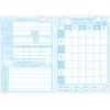 Coolia 00036 Notebook, B5 Vertical, Contact Note with Cover, Mosquito-Fu-Kantai