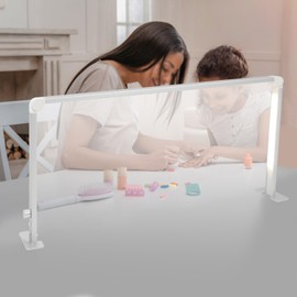 MOCHAG Nail Desk Lamp 36W, 4000-6500K Dimmable Table Lamp with 3 Lighting Modes, 3000 Lumen LED Manicure Lamp Foldable Square Desk Light for Manicure, Manicure, Tattoo, Eyebrow (Silver)