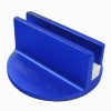 Auto-Parts 2× Blue Aluminum Slotted Magnetic Jack Pad Pinch Weld
