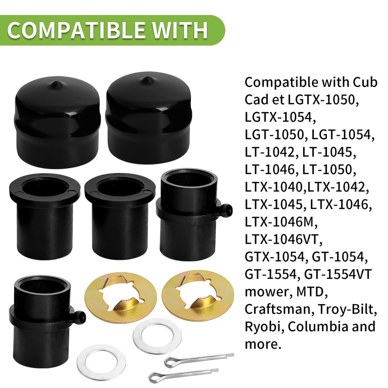 941-0990B Front Wheel Bearing Rebuild Kit Compatible with Cub Cad