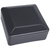 SKIR'CO Fence Post Caps Square 80 x 80 mm Grey