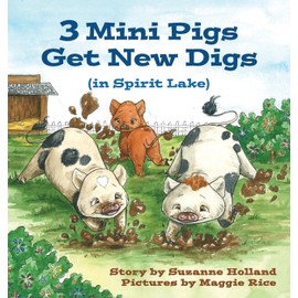3 Mini Pigs Get New Digs In Spirit Lake